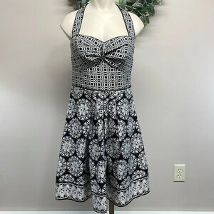 NWOT White House Black Market 100% Silk Dress Halter or Strapless 8